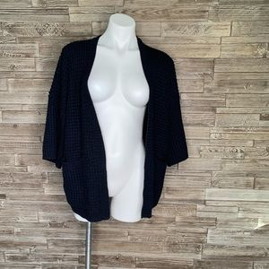 POL navy cardigan
